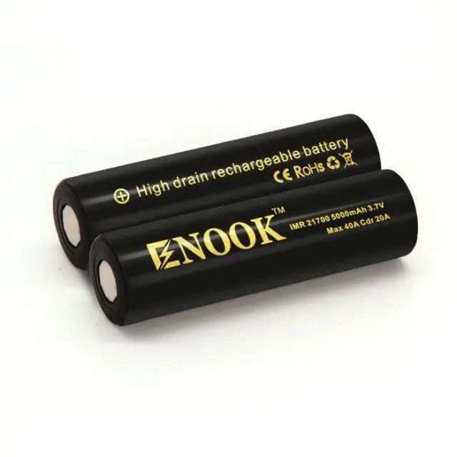 4000mAh 5000mAh 21700 リチウムイオン電池 充電可能な3.7V