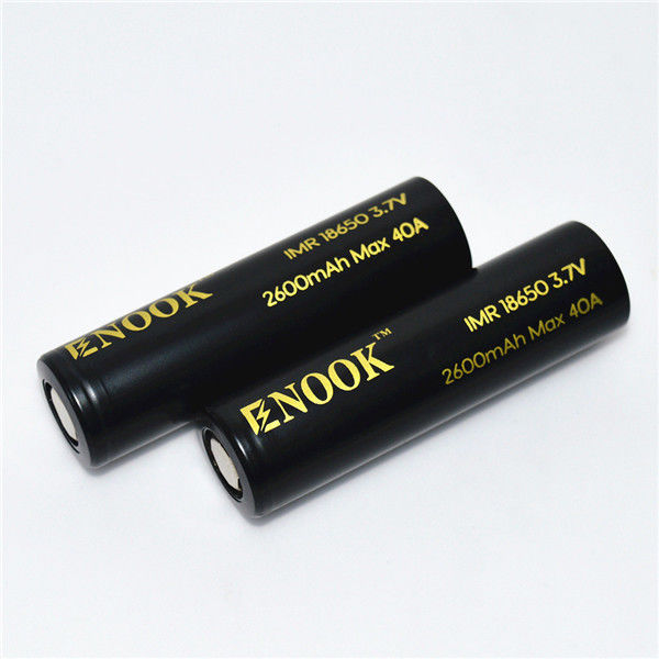 エノーク 高放電率 18650 グローブバッテリー エノーク 18650 2600mAh 40A 18650 リチウムイオンバッテリー