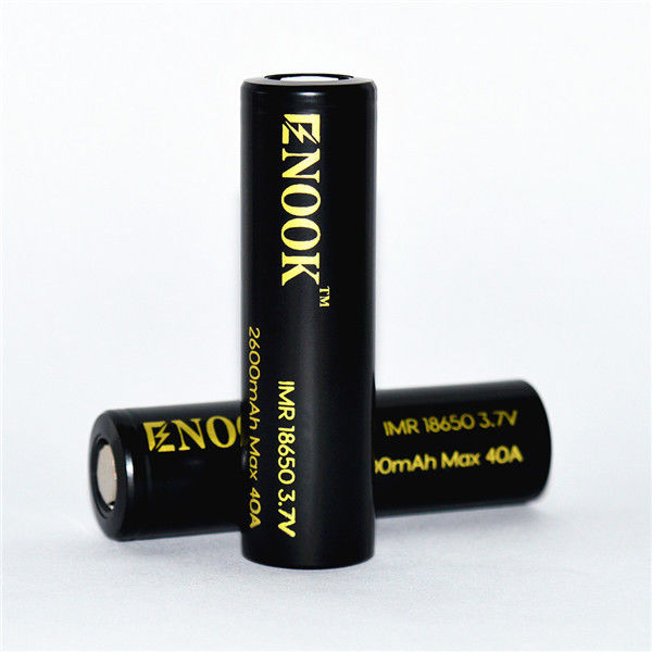 エノーク 高放電率 18650 グローブバッテリー エノーク 18650 2600mAh 40A 18650 リチウムイオンバッテリー