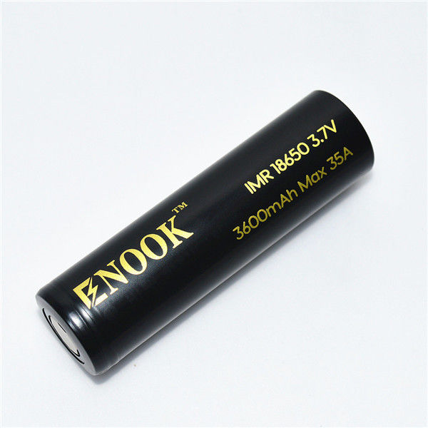 高放電率 3600mAh マックス 35A 18650 再充電電池 3.7V リチウムイオン電池