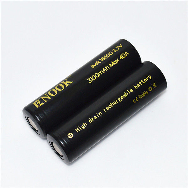 Enook 100%オリジナルのバッテリー 18650 3.7V 3100mah 40A全容量電動自転車用リチウムバッテリー在庫