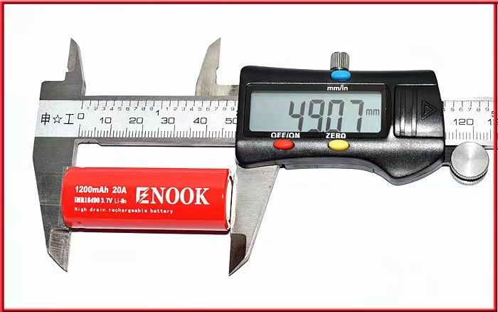 18490 1200mAh エノーク 20A 3.7v 電動自転車用 18490 再充電電池 PK agm バッテリー 12V