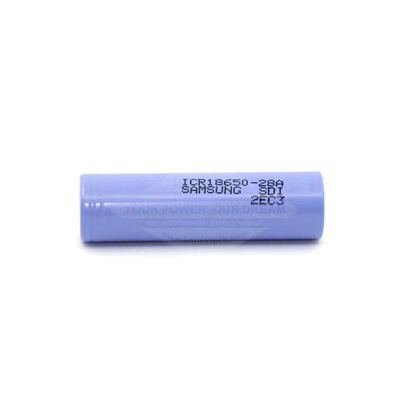 再充電可能 3.7V 18650 リオン電池 2800mAh 高功率リチウム電池