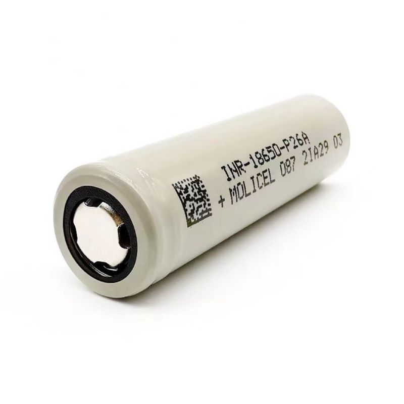 モリセル P26A 18650 バッテリーセル リチウムイオン 35A 3.7 V 再充電電池 2600mah