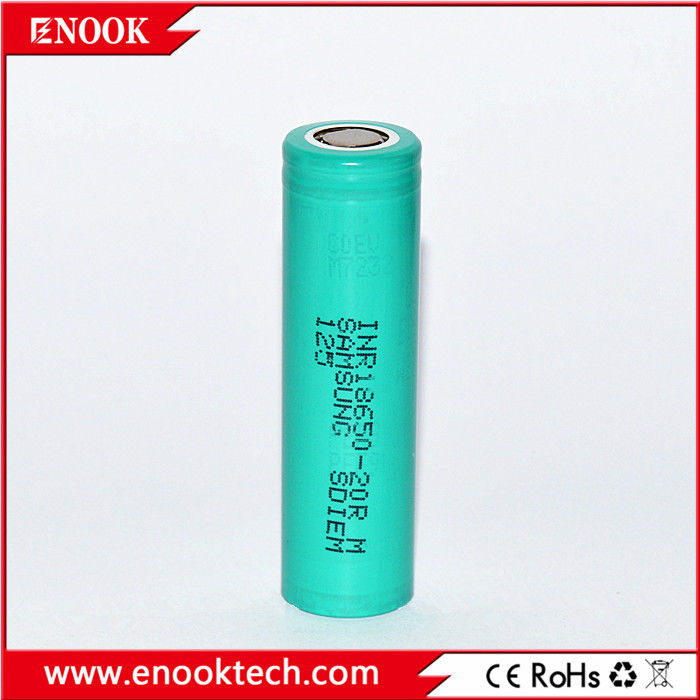 ストック 18650 サムソング 20R 3.7v 2000mah 18650 リチウム リッチャブル リチウムイオン バッテリー パック