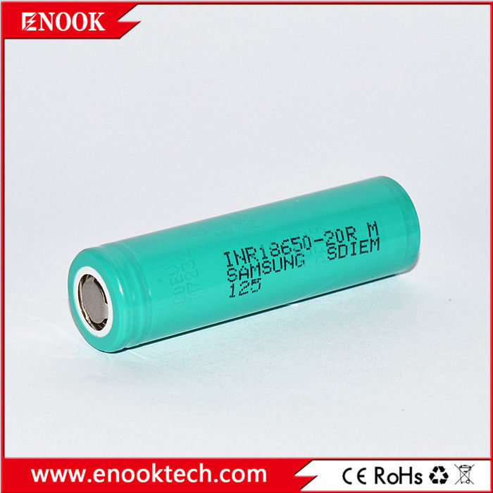 ストック 18650 サムソング 20R 3.7v 2000mah 18650 リチウム リッチャブル リチウムイオン バッテリー パック