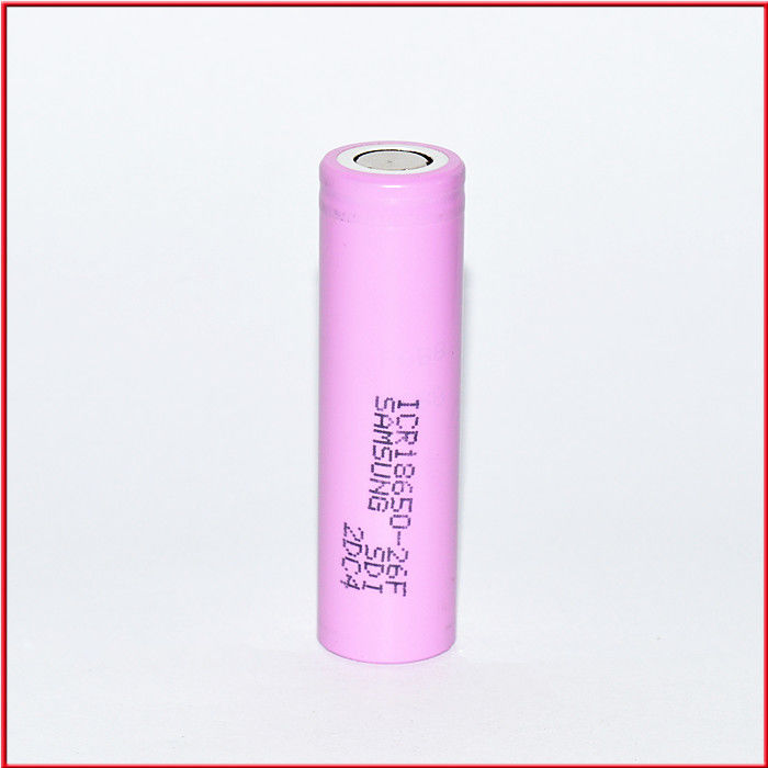 再充電可能な18650 バッテリーセル 3.7V 2600mah18650 リイオン電池