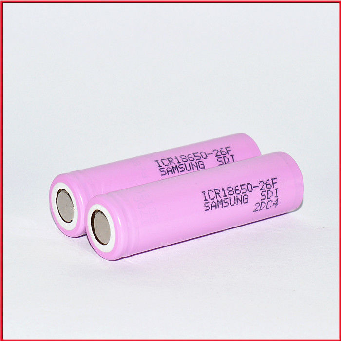 再充電可能な18650 バッテリーセル 3.7V 2600mah18650 リイオン電池