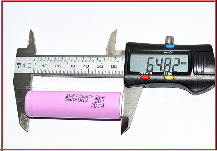 SAM ICR18650 26F 2600mAh 26JM 26J 26H 3.6V 18650 2600mAh リチウムバッテリー 510スレッドバッテリー