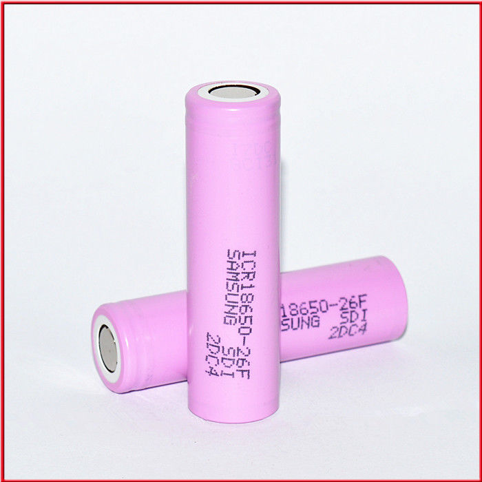 SAM ICR18650 26F 2600mAh 26JM 26J 26H 3.6V 18650 2600mAh リチウムバッテリー 510スレッドバッテリー