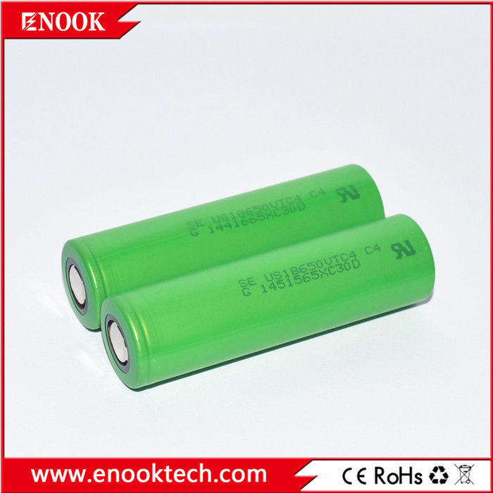 電子バイクのバッテリー 3.6V 18650 US18650VTC4 2100mAh 18650 30A マックス 連続放電 スクロールドライバ バッテリー ソニー向け