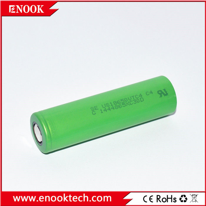 電子バイクのバッテリー 3.6V 18650 US18650VTC4 2100mAh 18650 30A マックス 連続放電 スクロールドライバ バッテリー ソニー向け