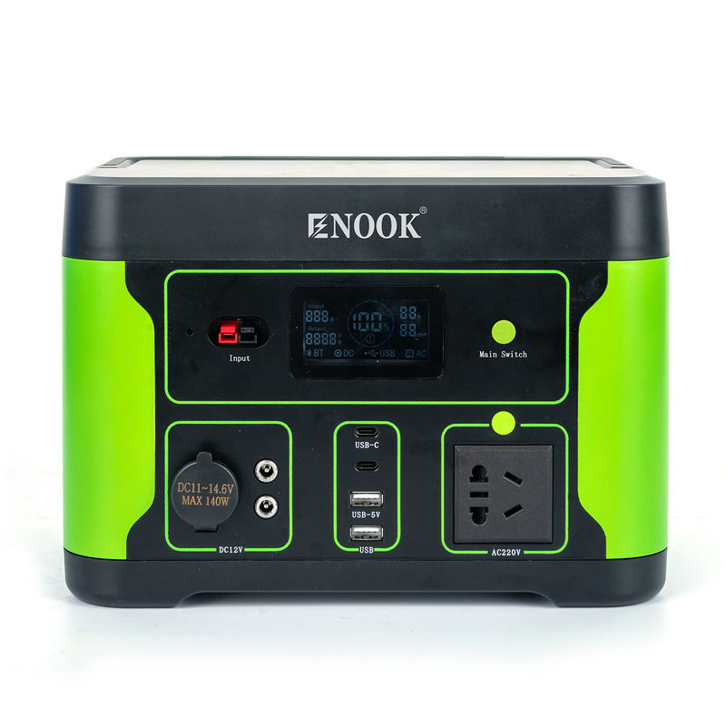 屋外エネルギー貯蔵 発電所 500W キャンピング用の携帯太陽光発電機