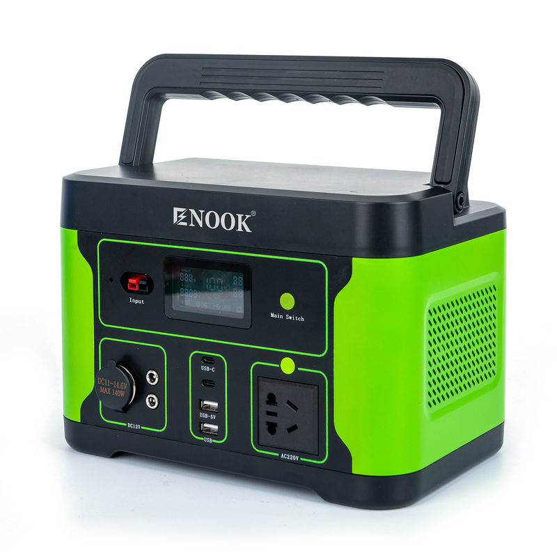 屋外エネルギー貯蔵 発電所 500W キャンピング用の携帯太陽光発電機