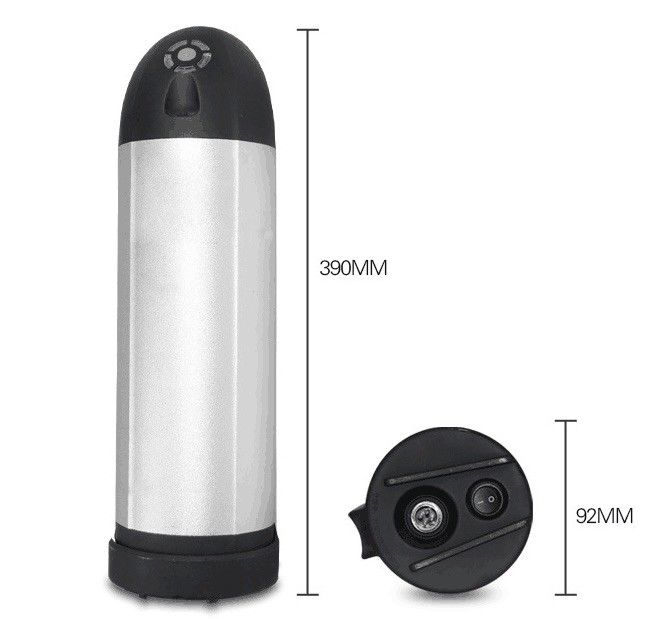 36V 20Ah E バイク リチウム バッテリー パック シルバーケトル タイプ カスタマイズ