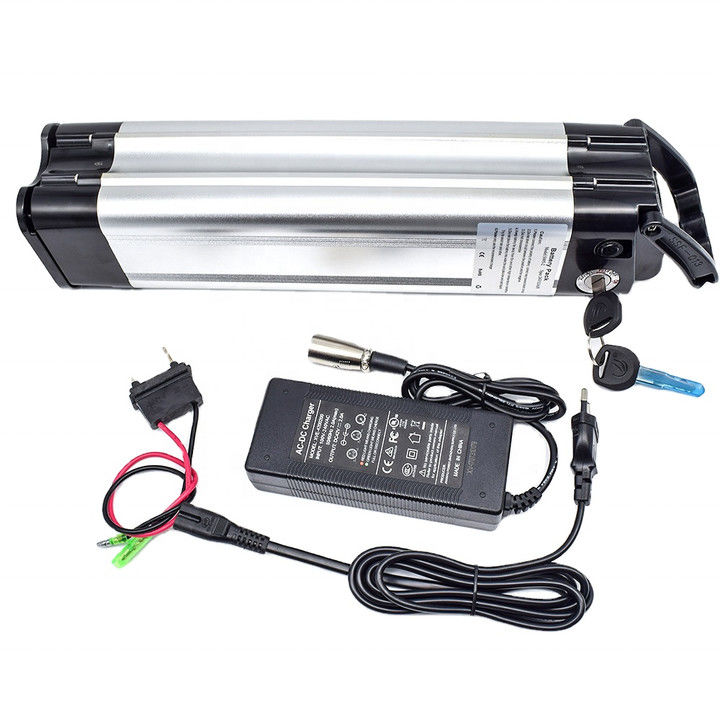 カスタマイズされた 18650 36V 48V バッテリーパック 再充電可能 18650 シルバーフィッシュ 36v 10ah 電動自転車 バッテリーパック 48V 電動用