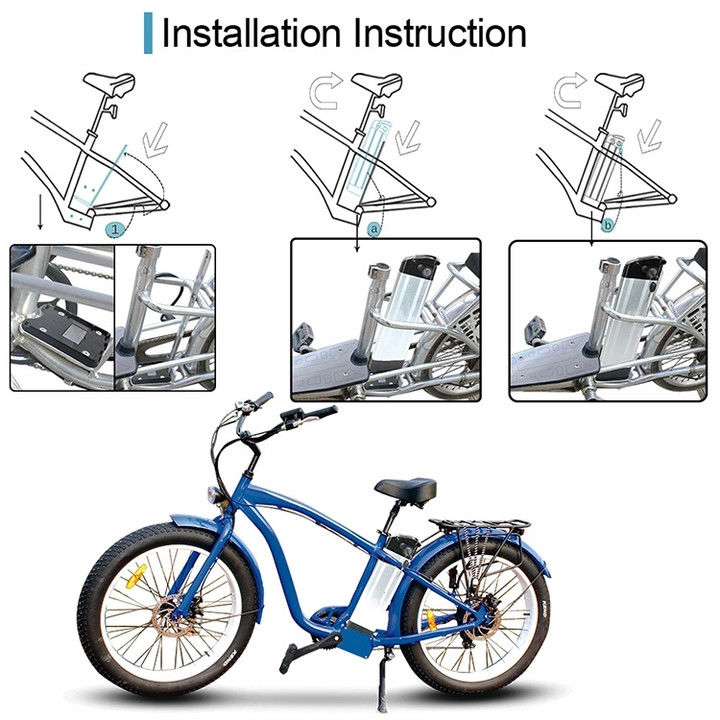 E Bike シルバーフィッシュ リチウム電池パック 23 ± 5°C 保存温度に推奨