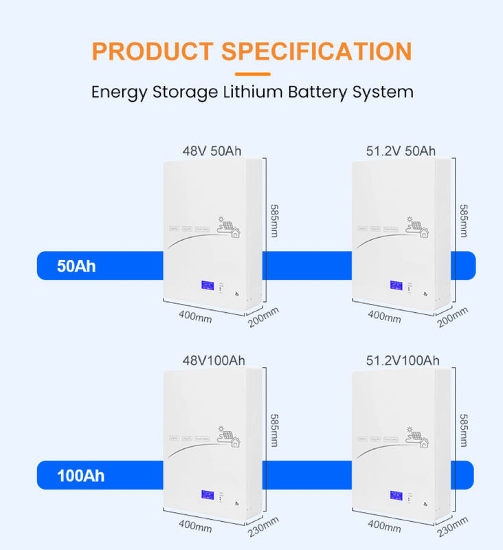 10年保証 ライフポ4 リチウム パワーウォール 51.2V 200Ah 100ah 300ah バッテリー 家庭用太陽光システム
