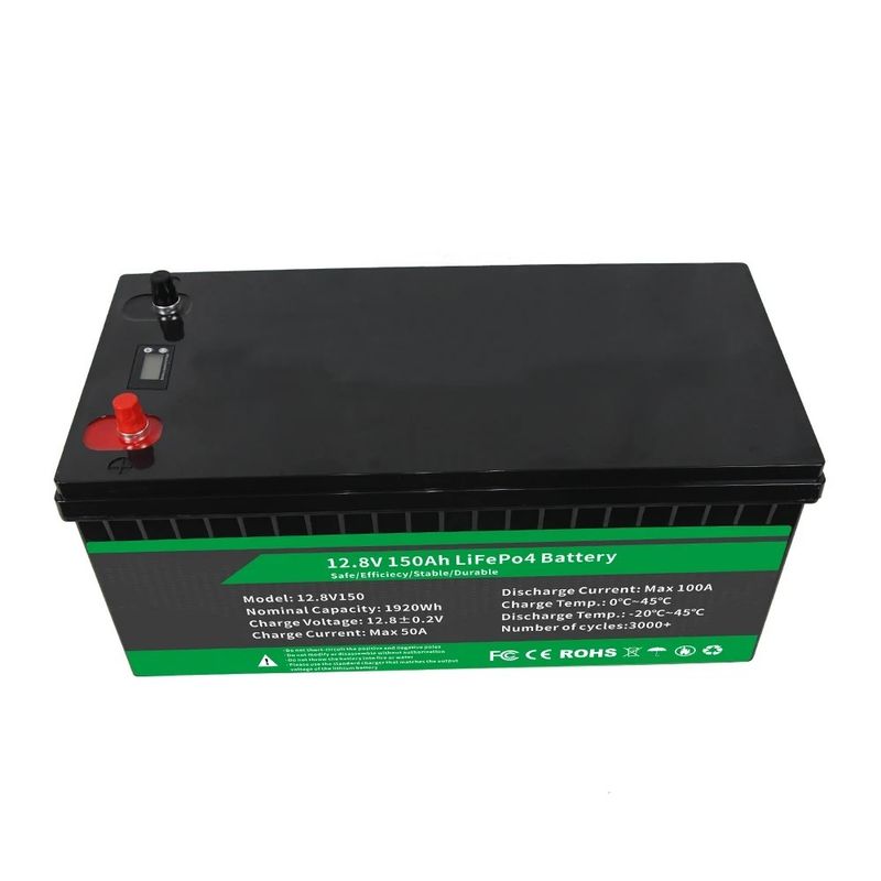 12.8V 150h Lifepo4 バッテリー パック 12.8v リチウムイオン バッテリー 12v 400h 太陽電池