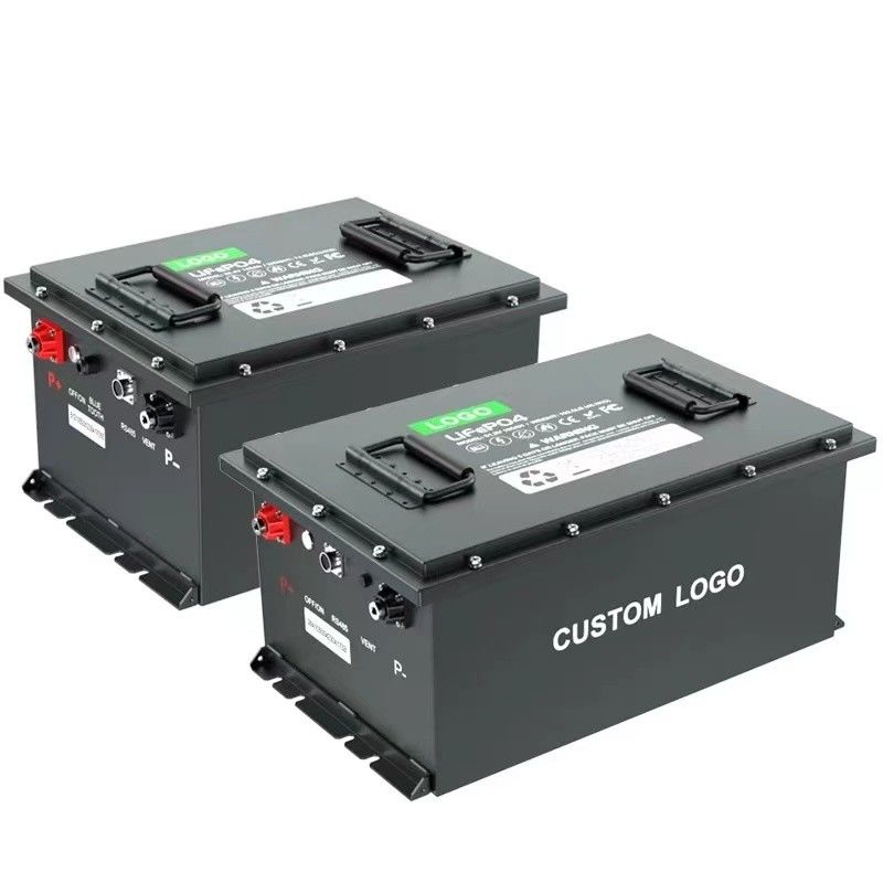 36V 48V 72V 96V 100Ah 200Ah 300Ah 150A連続充電の LiFePO4ゴルフカートバッテリー