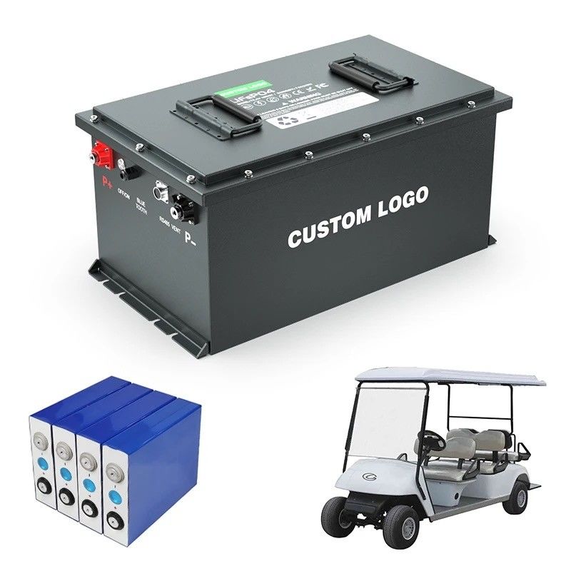36V 48V 72V 96V 100Ah 200Ah 300Ah 150A連続充電の LiFePO4ゴルフカートバッテリー