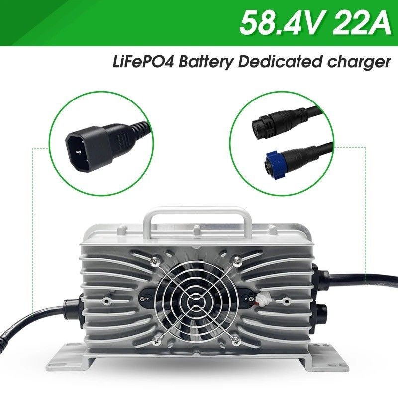 58.4V 100ah 105ah 200ah ゴルフカート LiFePO4 リチウムイオン電池パック 51.2V ディープサイクル IP64
